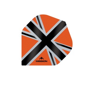 MISSION LETKY ALLIANCE-X UNION JACK - ORANGE / BLA