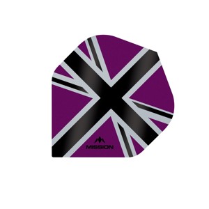 MISSION LETKY ALLIANCE-X UNION JACK - PURPLE / BLA