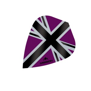 MISSION LETKY ALLIANCE-X UNION JACK - PURPLE / BLA