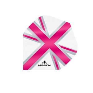 MISSION LETKY ALLIANCE UNION JACK - WHITE / PINK F