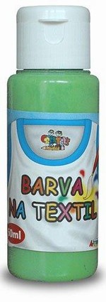 Barva na textil 60ml- zelená