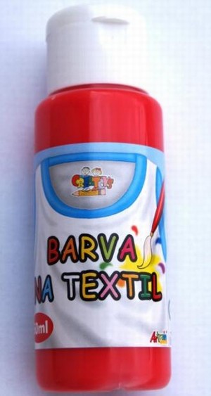 Barva na textil 60 ml - třešňová