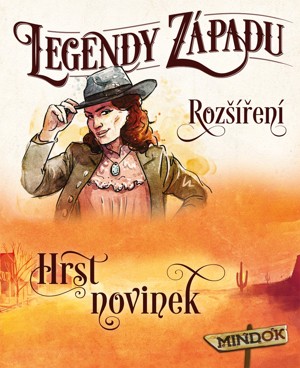 MINDOK LEGENDY ZÁPADU: ROZŠÍŘENÍ 1 HRST NOVINEK