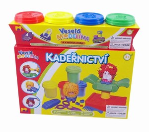 Modelína kadeřnický set + 4x140g