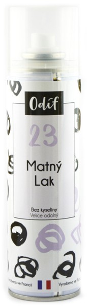 Odif Lak matný ve spreji, 250ml