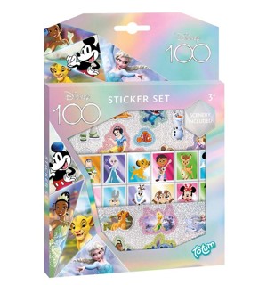 DISNEY 100 - DÁRKOVÁ SADA SE SAMOLEPKAMI