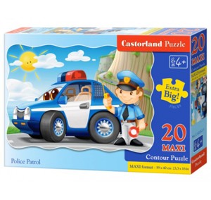 Puzzle CASTORLAND - 20 MAXI Policie