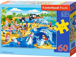 Puzzle CASTORLAND - 60 dílků - Delfinárium