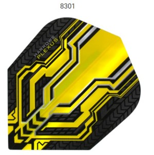 Letky na šipky Harrows  Plexus - yellow  8301