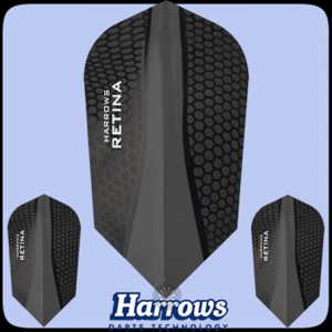 Letky na šipky Harrows Retina 2191 černé úzké