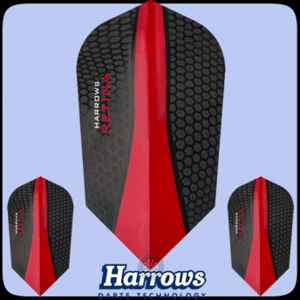 Letky na šipky Harrows Retina 2190 červené úzké