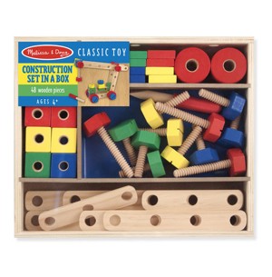 MELISSA & DOUG - DŘEVĚNÁ KONSTRUKČNÍ STAVEBNICE