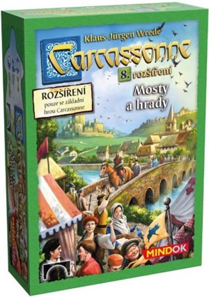 MINDOK CARCASSONNE 8.rozšíření MOSTY A HRADY 