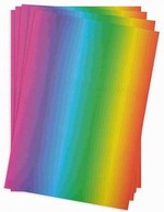 Duhový papír 34x24,5cm 20ks, 130g